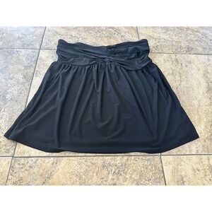 Torrid Crisscross Strapless Tube Top Black  Size 0